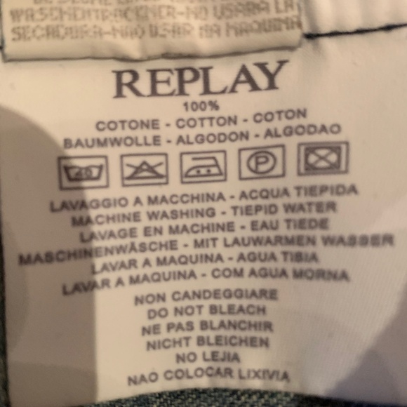 Replay Men's denim shirt - Picture 9 of 10